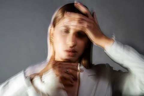 The versatility of the personality is a complex mindset, a concept. Stock Photos