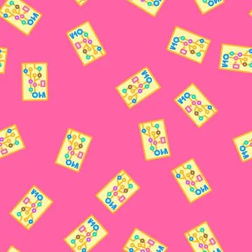 Version control technical writer vector seamless pattern イラスト素材