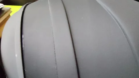 A version of Darth Vader&amp;#039;s famous chest plate Stock Footage 332672711