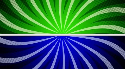 Versus against background in flat comic style design with halftones. Vector.. Stock Illustration