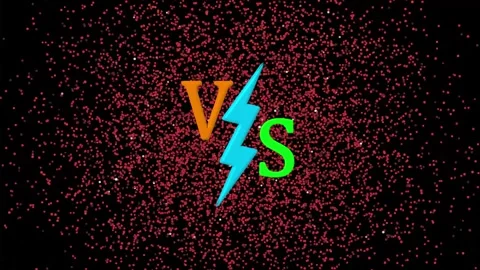 Versus Animation, versus match Animation.VS. Versus. fight backgrounds. Stock Footage 309758833