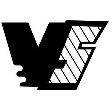 Versus Battle Competition Frame Layout Stock Illustration