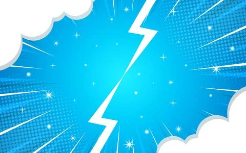 Versus comic frame. Vs comics book clash frames on halftone stripes backgroun Stock Illustration