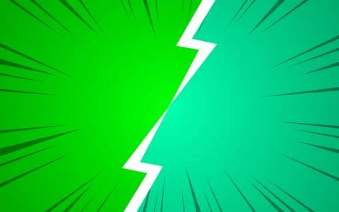 Versus comic frame. Vs comics book clash frames on halftone stripes backgroun Stock Illustration