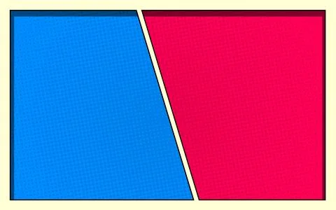Versus in comic style background. vector illustration. Stock Illustration