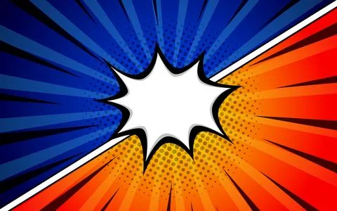 Versus fight background comic style design. Vector illustration 스톡 일러스트