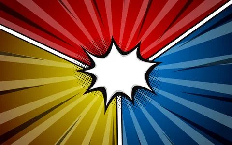 Versus fight background comic style design. Vector illustration Stock Illustration