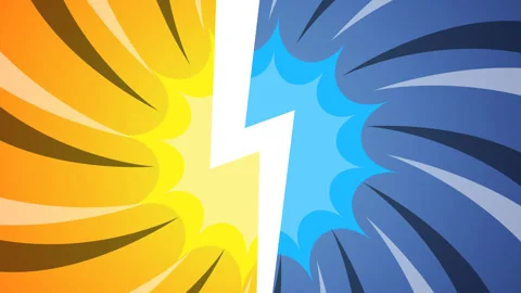 Versus Fight Backgrounds Typical Background to show a combat or game. Battl.. Stock Footage 332709282
