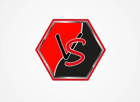 Versus Logo. VS Vector Letters Illustration. Competition Icon. Fight Symbol. Stock Illustration