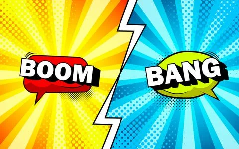 Versus pop art background template for cartoon comic book pages or posters... 库存插图