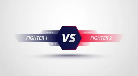 Versus sign background. Vector illustration Stock Illustration