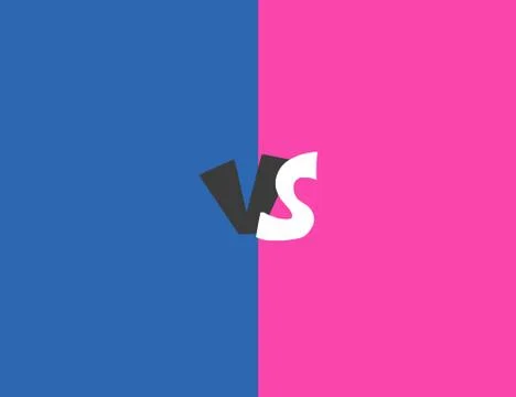 Versus  sign with copy space. VS screen. Decorative battle cover with letteri Stock Illustration