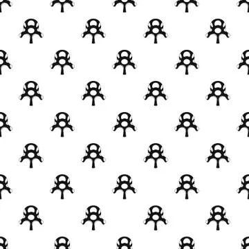 Vertebra disc pattern seamless Stock Illustration