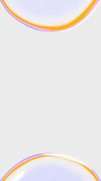 Vertical 3d abstract sphere liquid oil bubble fluid copyspace interface ui Stock Illustration