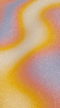 Vertical 3D abstract whimsical retro groovy fairy glitter gradient copyspace Stock Illustration