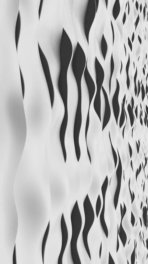 Vertical. 3d Background waves surface Stock Footage 260121504