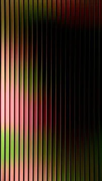 Vertical 3D glass abstract ribbed glossy web design digital website landing Stockillustratie