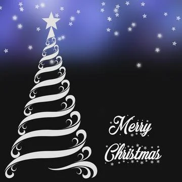 A vertical 3d rendering of a Christmas background with a tree and wishes on a Stock Illustration