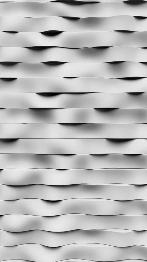 Vertical 3d white stripes background Stock Footage 260121861