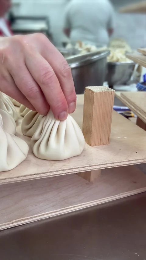 Vertical 4K video close up. 60 fps. Process of preparing dish in kitchen cafe Stock Footage 308912782