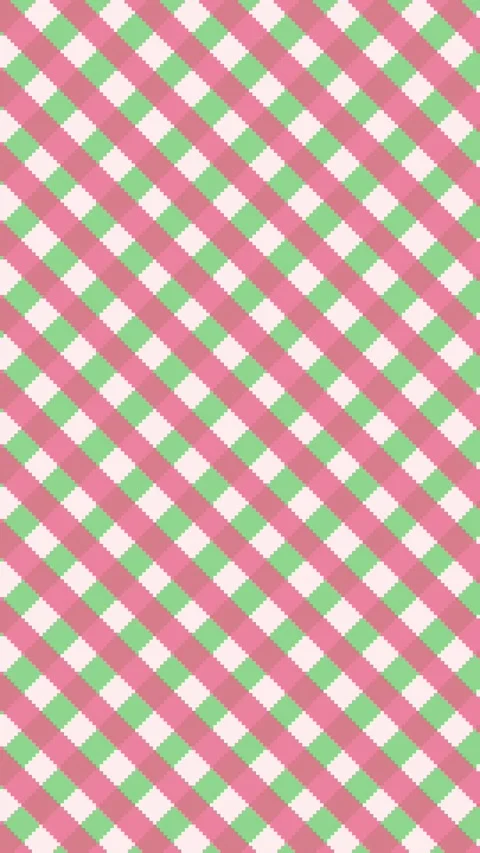 Vertical 8bit Pink and Green Checkered Pattern Seamless Loop Stock Footage 324376633