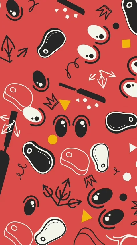 Vertical 9:16 animated food background. Stories ready. 스톡 동영상 340526843