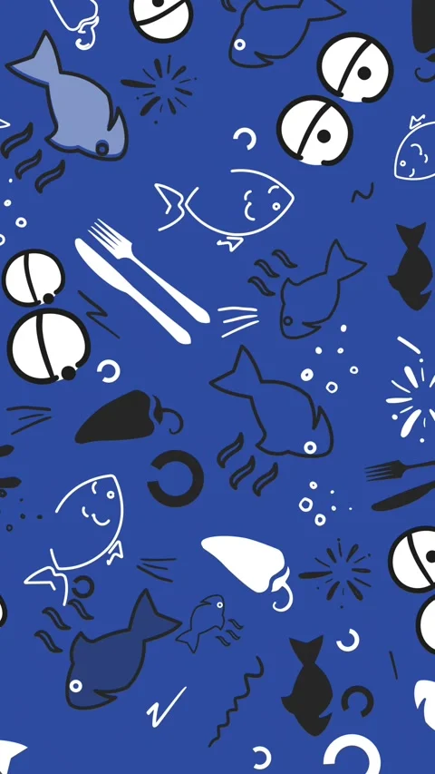 Vertical 9:16 animated food background. Stories ready. Vidéo 340526851