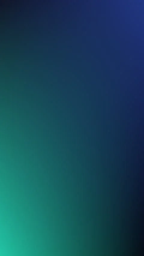 Vertical 916 Deep Sapphire and Ocean Emerald Fluid Canvas 4K Stock Footage 344143149