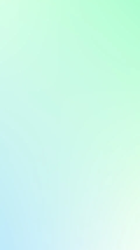 Vertical 916 Neo Mint and Pastel Soft Ambient Gradient Loop 4K Stock Footage 344142495
