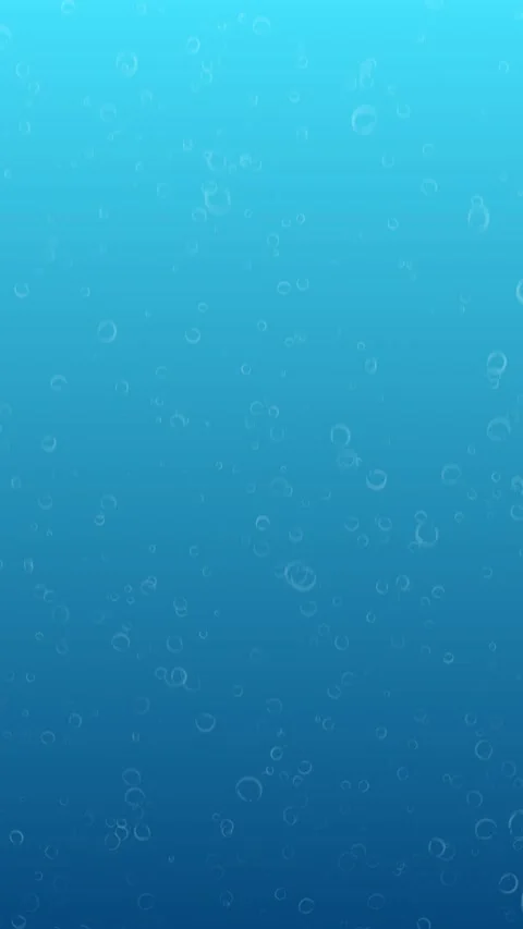 Vertical 9:16 Rising Blue Aqua Soda Bubbles 4K Loop Background Video stock 332883331