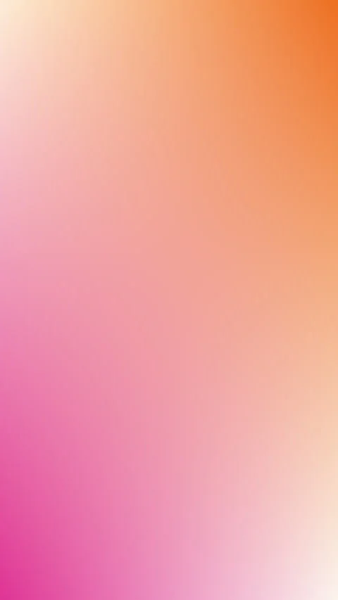 Vertical 916 Sunset Peach and Dusk Blue Amber Fluid Screen 4K Stock Footage 344142836