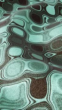 Vertical abstract 3d glitter turquoise brown boho indie pattern trendy fabric 스톡 일러스트
