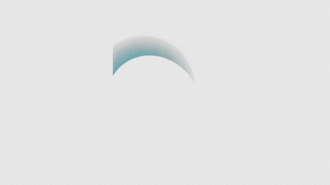 Vertical Abstract 4K blue eclipse shadow transition, seamless loop with alph Stock Footage 336241257