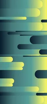Vertical abstract background with glitch effect in blue and yellow Stock Illustration