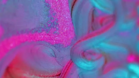Vertical abstract background glitter paint blue pink red Stock Footage 266737866