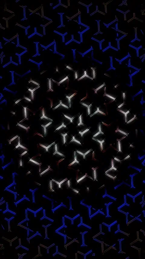 Vertical Abstract background moving stripes and flashing with shining light Stock Footage 293782683