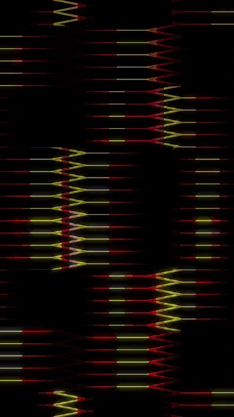 Vertical Abstract background moving stripes and flashing with shining light Video stock 296087987