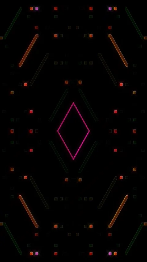 Vertical Abstract background moving stripes and flashing with shining light Video stock 296964976