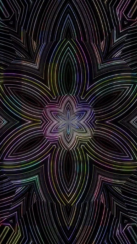 Vertical Abstract background moving stripes and flashing with shining light Video stock 303719270