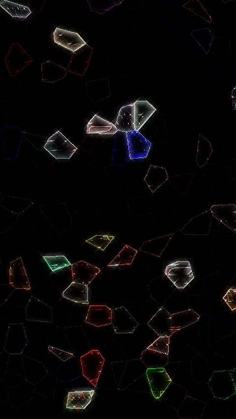 Vertical Abstract background moving stripes and flashing with shining light Video stock 304990849