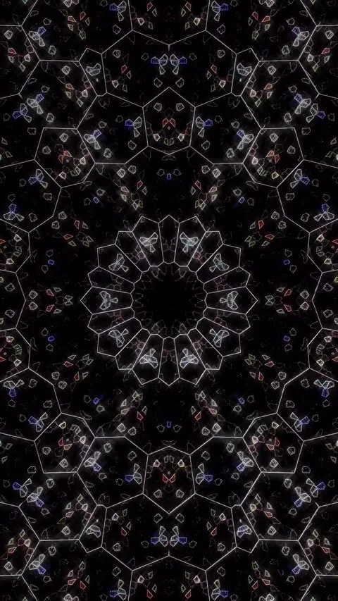 Vertical Abstract background moving stripes and flashing with shining light Video stock 305066755