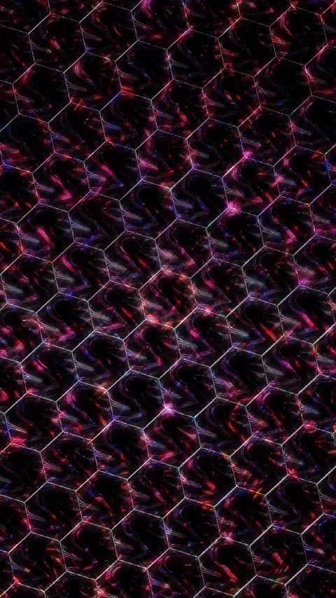 Vertical Abstract background moving stripes and flashing with shining light Stock-Footage 305702987