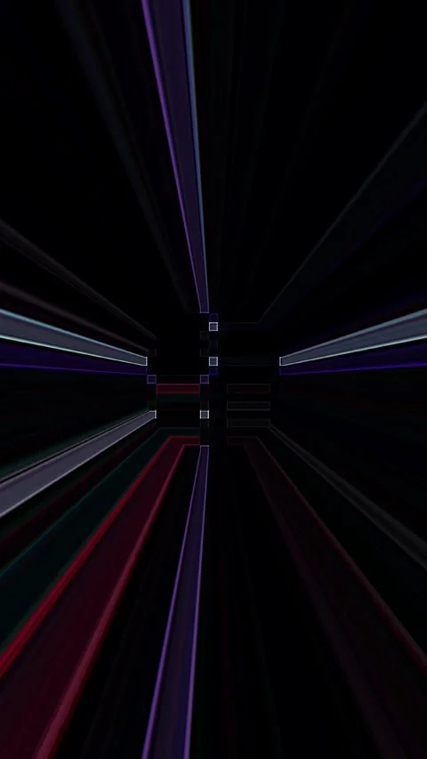 Vertical Abstract background moving stripes and flashing with shining light Stock-Footage 305784603