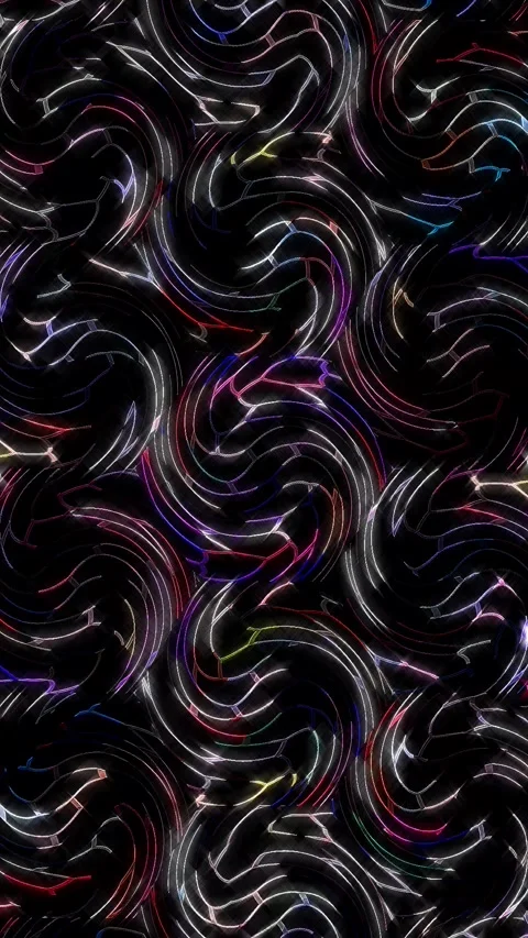 Vertical Abstract background moving stripes and flashing with shining light Stock-Footage 306397131