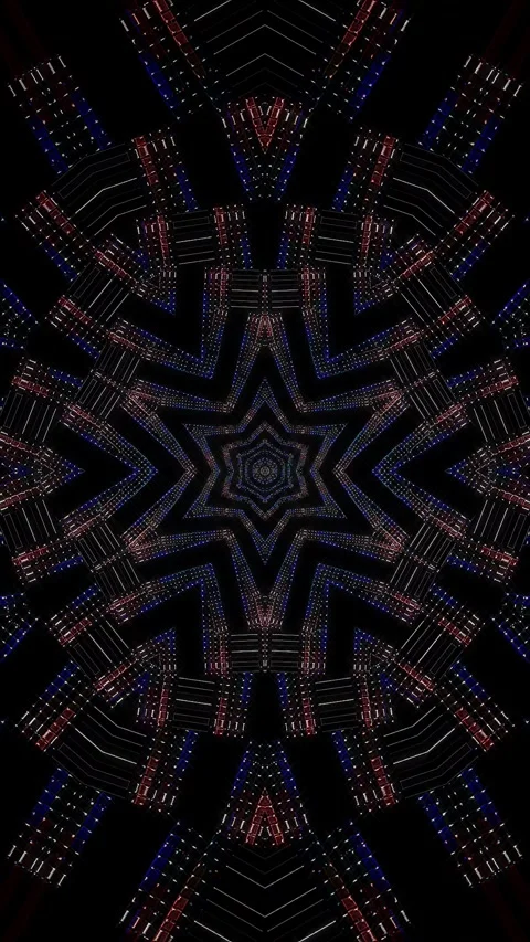 Vertical Abstract background moving stripes and flashing with shining light Stock Footage 310034054