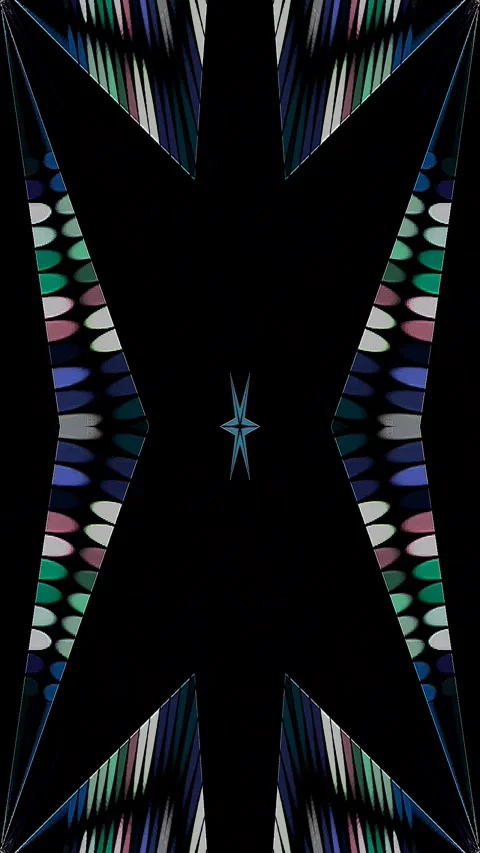 Vertical Abstract background moving stripes and flashing with shining light Video stock 310789824