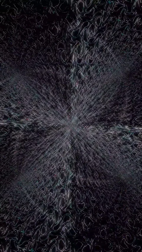 Vertical Abstract background moving stripes and flashing with shining light Video stock 311333333