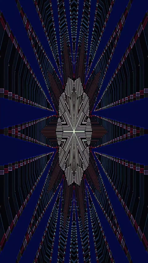 Vertical Abstract background moving stripes and flashing with shining light Video stock 311336960