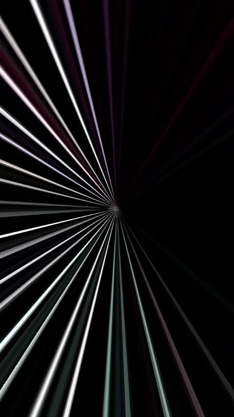 Vertical Abstract background moving stripes and flashing with shining light Video stock 311829072