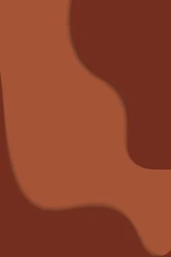 Vertical Abstract Background texture in paper cut style in trendy soft coffee Stock Illustration